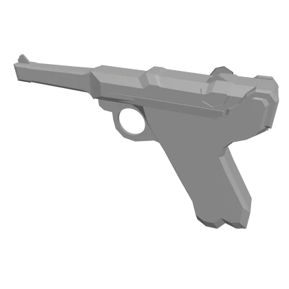 [R6] Holdable Silver Grey Toy Pistol