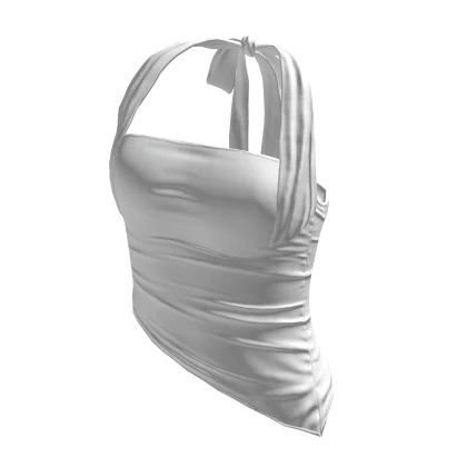 Tube Top White Short Tight Baby Baddie Tee Shirt