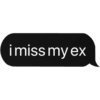 i miss my ex text