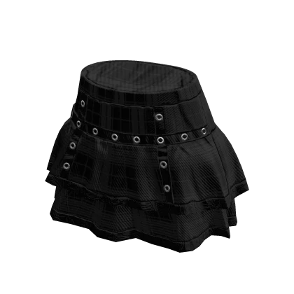 Cute Black Emo Skirt