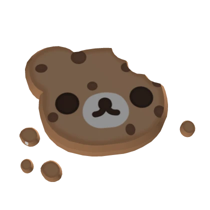 ๑ˎ˚。 🍪 cutesi cookie crumbs brown bear