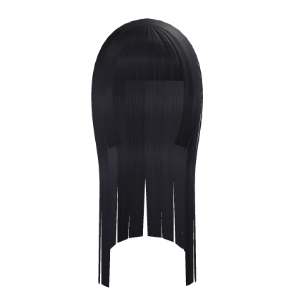 𐙚 cute purple goth long hime cut hair