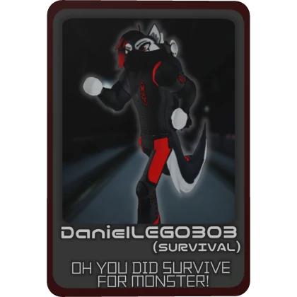 Survival Trading Card