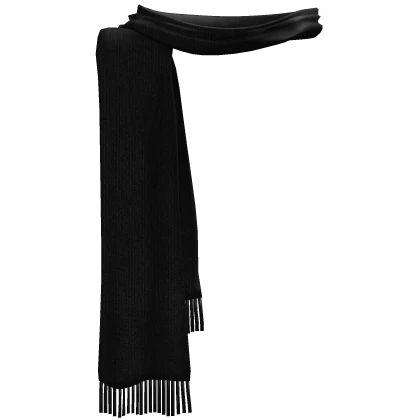 Long High Fashion Darkness Scarf
