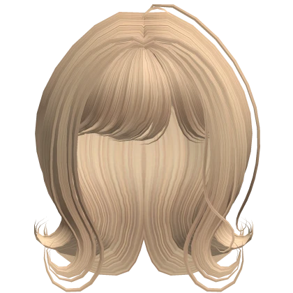 Kawaii Blonde Swirled Hair 