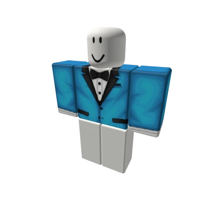 Ice Blue Tuxedo Shirt