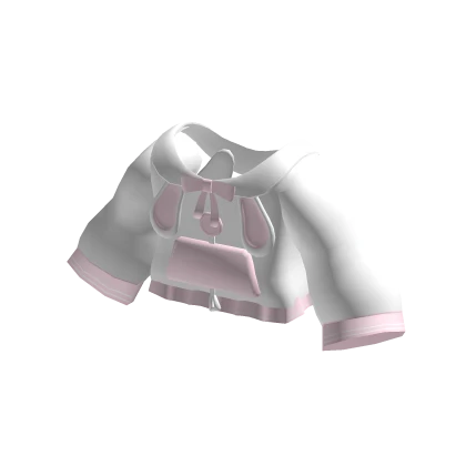 Kawaii Easter Bunny White Sweater