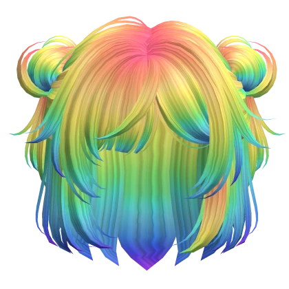 Messy Layered Bob (Rainbow)