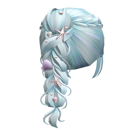 🍀Summer Mermaid Ponytail (Aquamarine Blue)