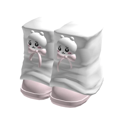 ノ꒰ Fluffy Boots chiikawa