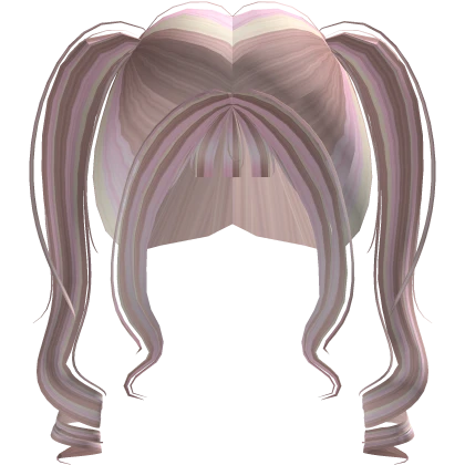 Cute hair pigtails neapolitan hair [No free.]