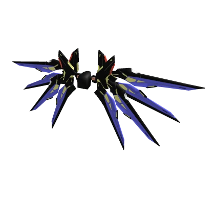Black Lilac Blade Mech Wings
