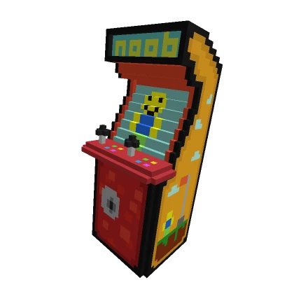 8-Bit Pixel NOOB Arcade Cabinet