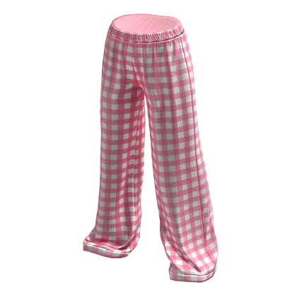 ✨ Preppy Check Pink Pants Gingham Igari Jumino
