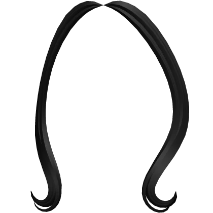 Popular Preppy Brat Bangs in Black