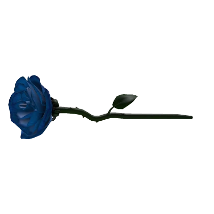 Rose 3.0 High Details Cute Trendy Flower - Blue 