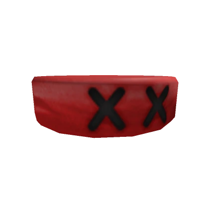 Red Afterlife Blindfold