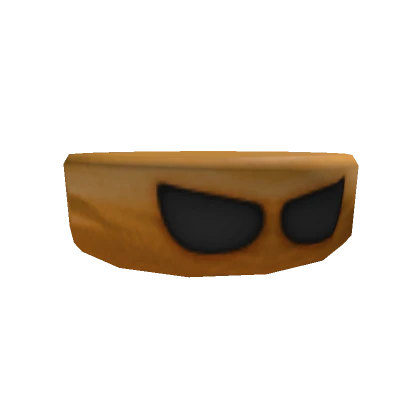 Angry Jack-o'-lantern Blindfold