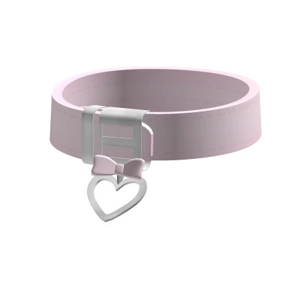 ꒰♡꒱ 3.0 sweet heart collar in pink