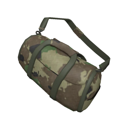 Camo Duffel Bag