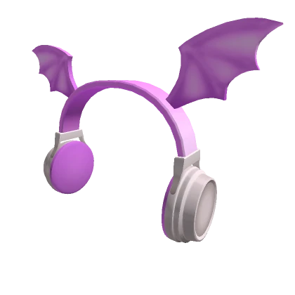 Bat Wing Headphones Lavender