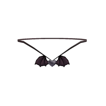 Bat Heart Necklace 1.0