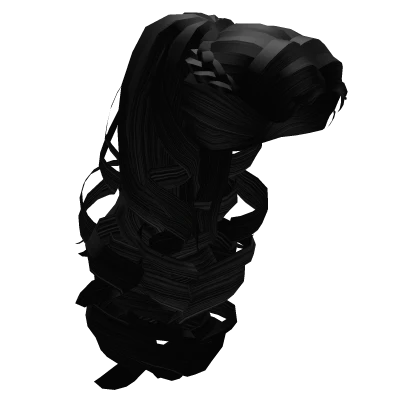 Black Curled Ponytail of the Late Queen