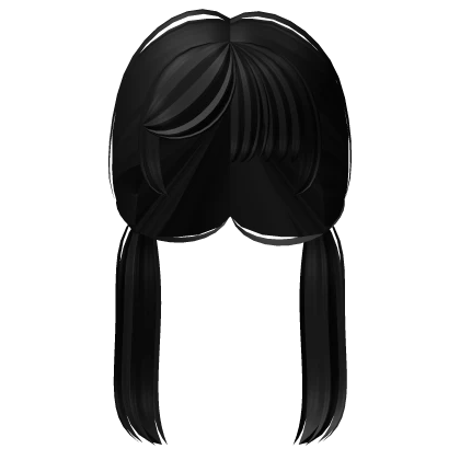 War Devil Host Low Anime Pigtails Black