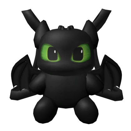 silly toothless night fury dragon backpack (3.0)