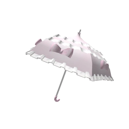 ♡ pretty pink princess parasol umbrella with bows