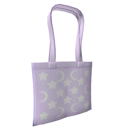 Stylish and Simple Tote Accessory Starry Moon