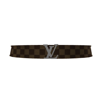 4.0 LV Brown Vintage Designer Belt 