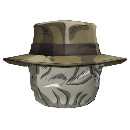 Old Joseph Joestar Hat and Hair