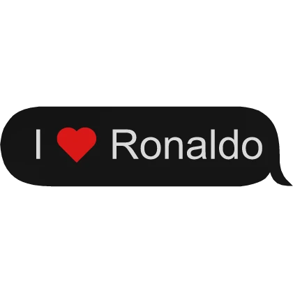 I Love Ronaldo ⚽