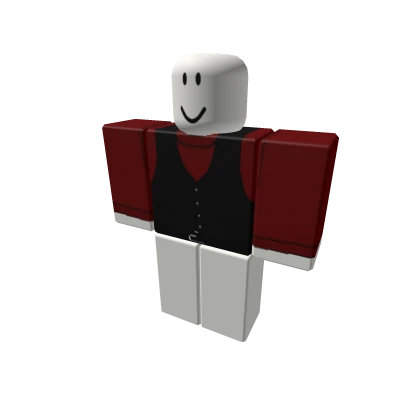 Red Turtleneck ‘n’ Vest [+]