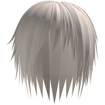 light blonde long messy emo vkei hair