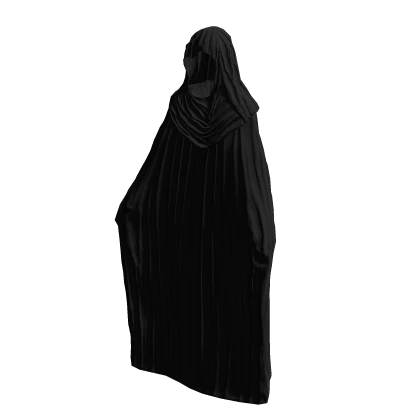 Black Ghastly Full Body Hooded Cape