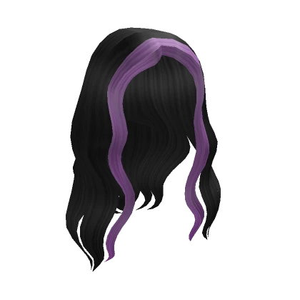 Dreamwave Hair Black / Purple