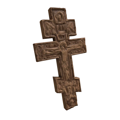 Wooden Orthodox Crucifix