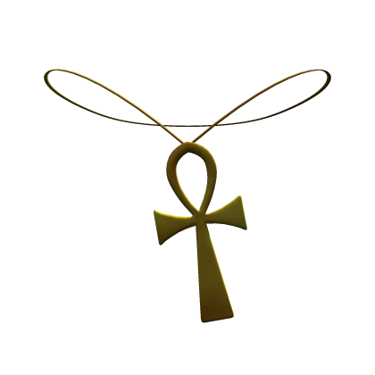 Y2K Gold Ankh Necklace 1.0