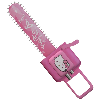 Pink Kitty Chainsaw