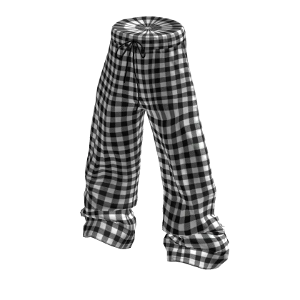 💜 Cotton Pajama Pants_Black