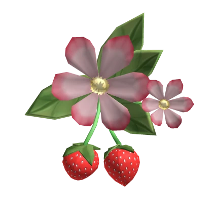 igari cottage red strawberry mori kei pink floral