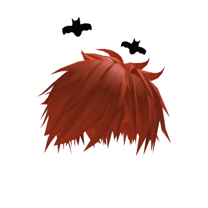 Halloween Emo Spikey Hair With Bats