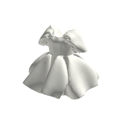 🫧 White Ballroom Bloom Dress