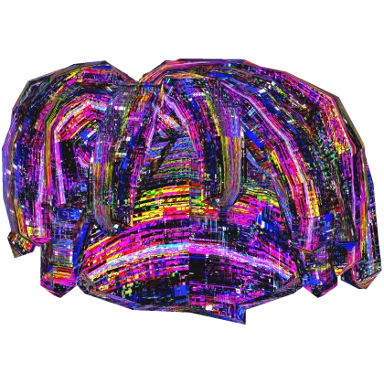 Glitched Bacon Hair - VHS Glitch