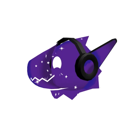 Space Synth Furry Mask