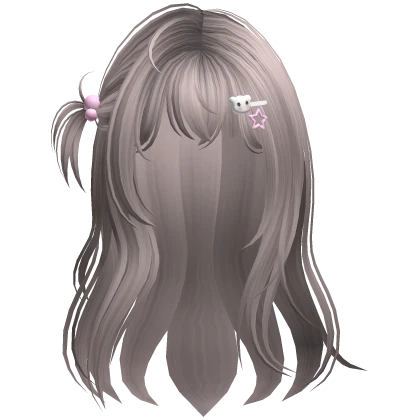 Kawaii Bunny Soft Hair + Hairclips (Ash Blonde)