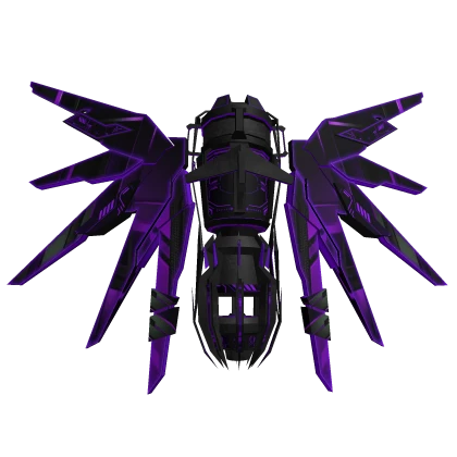 Cyber Mech Wing Jetpack (Purple)