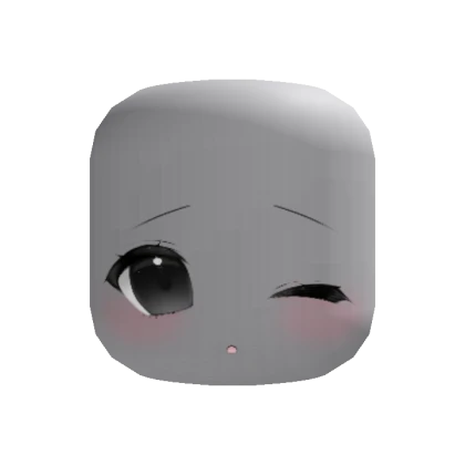 winky cute kawaii anime face